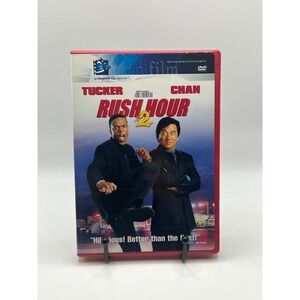 Rush Hour 2 Jackie Chan Chris Tucker DVD Movie New Line Home Entertainment